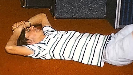 Greg Pichler at the Highboro Drive Studio, Bethesda, Maryland